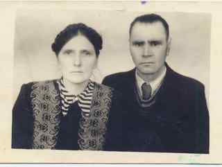 Pranas Karalevičius ir Stanislava Karalevičienė 1955 metais